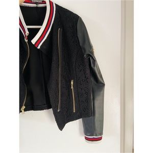 Moto Leather Jacket - Medium